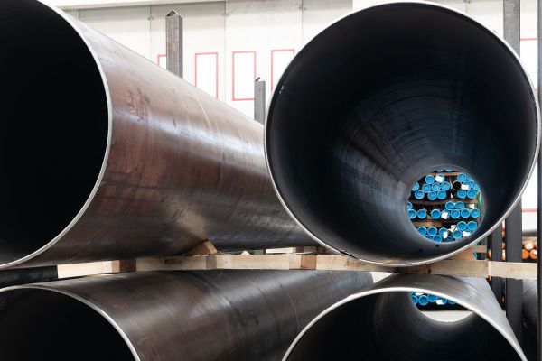 Carbon steel pipes